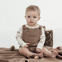 Chunky Knit Blanket - Timber