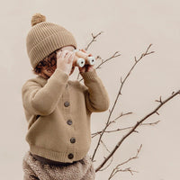 Pom Pom Beanie - Timber