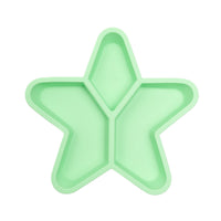 Divided Star Plate- Mint