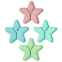 Divided Star Plate- Mint