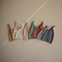 Ribbed Beanie - Ivory