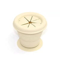 O.B. Designs Collapsable Snack Cup Silicone - Coconut