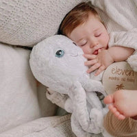 O.B. Designs Octopus Soft Toy - Pale blue