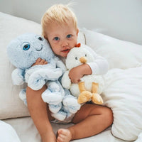 O.B. Designs Octopus Soft Toy - Pale blue