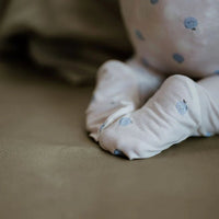 Jersey Zip Onesie Blueberry