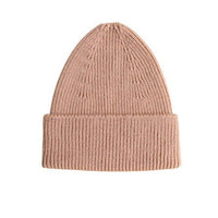 Hvid Wool Beanie - Rose- Adult