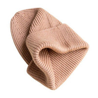 Hvid Wool Beanie - Rose- Adult