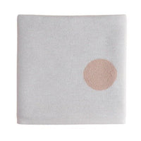 Hvid Edie Blanket - Apricot