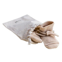Hvid Wool Booties - Oat