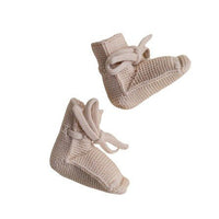 Hvid Wool Booties - Oat