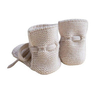 Hvid Wool Booties- Off-White