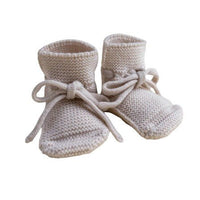Hvid Wool Booties- Off-White