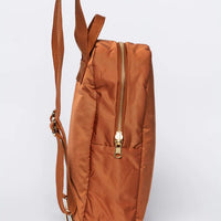 Puffy Mini Backpack - Rust