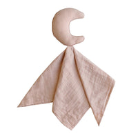 Mushie Lovey Blanket Moon - Primrose