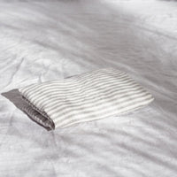 Warren Hill Bassinet Sheet - Grey stripe