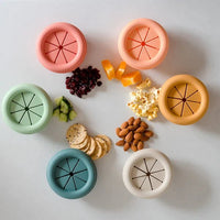 O.B. Designs Collapsable Snack Cup | Peach