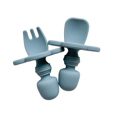 Easy Grip Cutlery Set - Blue