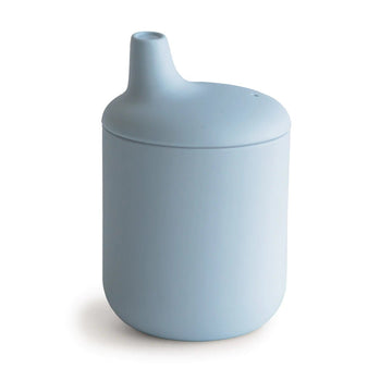 Silicone Sippy Cup - Powder blue