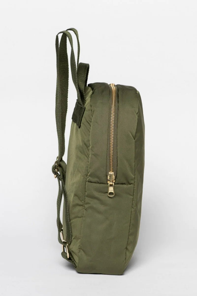 Puffy Mini Backpack - Green
