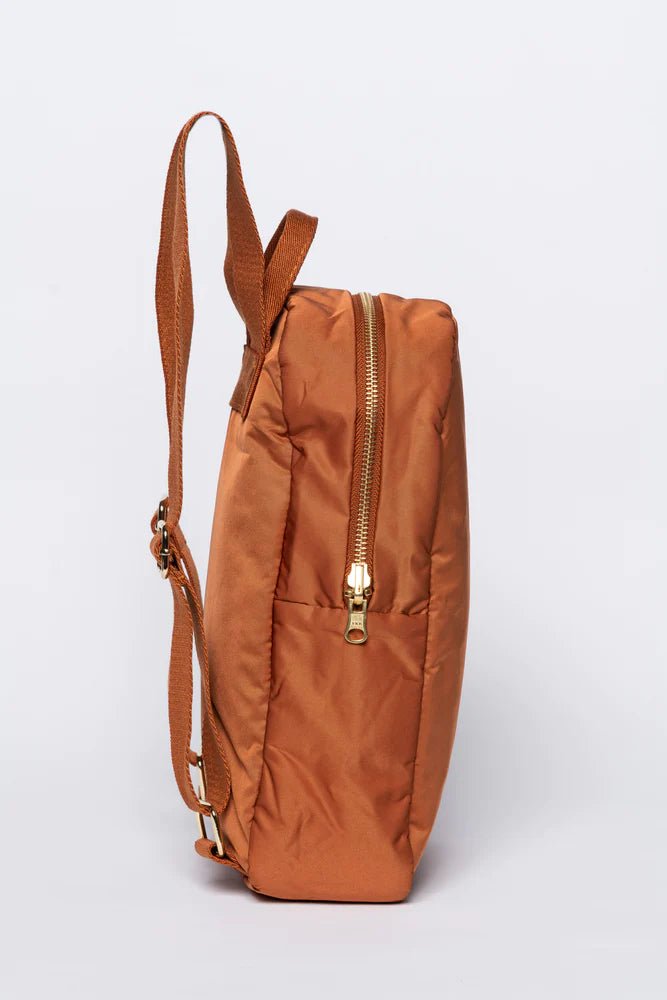 Puffy Mini Backpack - Rust