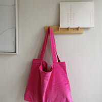 Rib Bag - Bright Pink